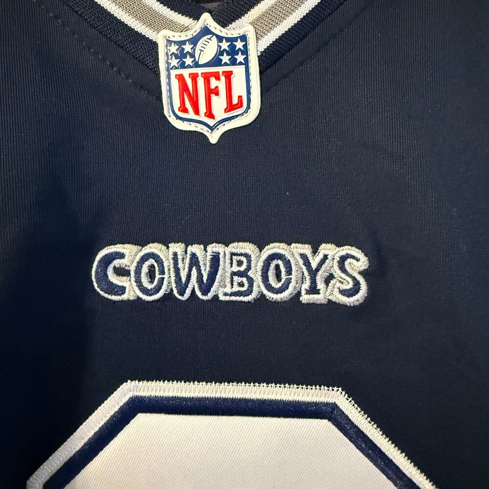 Nike NFL Tony Romo #9 Dallas Cowboys On Field Blue‎ Jersey Size 56 Stitched - Picture 5 of 11